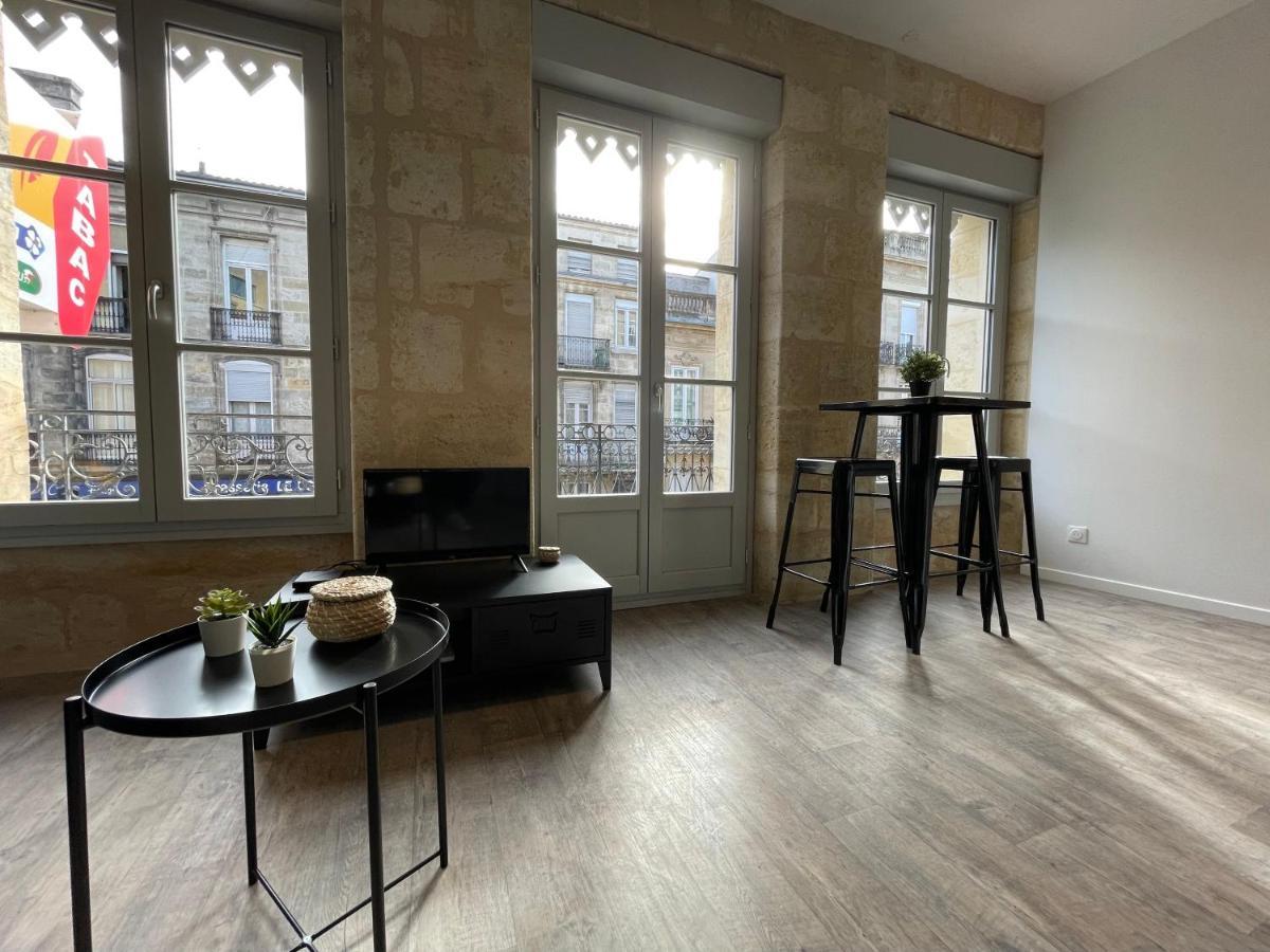 Magnifique Appartement Pour 2 Avec Climatisation Et Belle Pierre Bordelaise Bordéus Exterior foto